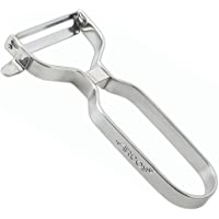 Los mejores  - Arcos Gadgets Profesionales- Pelador de Frutas Pelador de Verdura- Acero Inoxidable Cromado- Color Plata